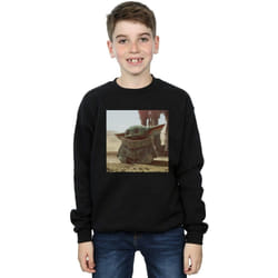 Star Wars - Sweat THE MANDALORIAN THE CHILD - Garçon (Noir)