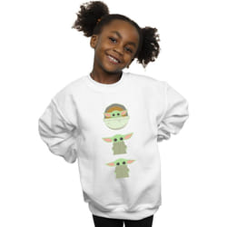 Star Wars - Sweat THE MANDALORIAN THE CHILD - Fille (Blanc)