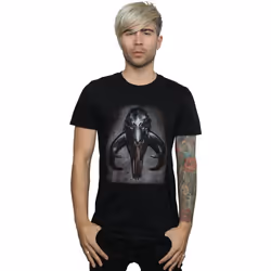 Star Wars - T-shirt THE MANDALORIAN MYTHOSAUR SKULL - Homme (Noir)
