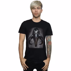 Star Wars - T-shirt THE MANDALORIAN MYTHOSAUR SKULL - Homme (Noir)