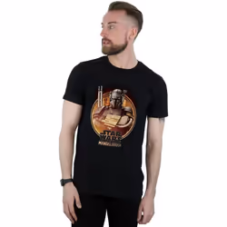 Star Wars - T-shirt THE MANDALORIAN - Homme (Noir)