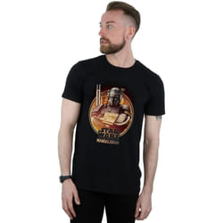 Star Wars - T-shirt THE MANDALORIAN - Homme (Noir)