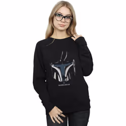 Star Wars - Sweat THE MANDALORIAN - Femme (Noir)