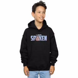 Star Wars - Sweat à capuche THE MANDALORIAN HAVE SPOKEN - Garçon (Noir)