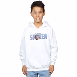 Star Wars - Sweat à capuche THE MANDALORIAN HAVE SPOKEN - Garçon (Blanc)
