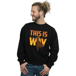 Star Wars - Sweat THE MANDALORIAN THIS IS THE WAY - Homme (Noir)