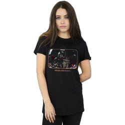 Star Wars - T-shirt THE MANDALORIAN PRECIOUS CARGO - Femme (Noir)