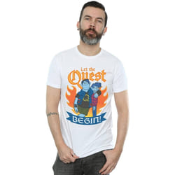 Disney - T-shirt ONWARD LET THE QUEST BEGIN - Homme (Blanc)