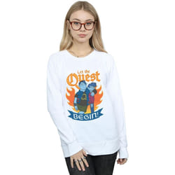 Disney - Sweat ONWARD LET THE QUEST BEGIN - Femme (Blanc)