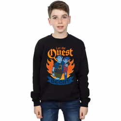 Disney - Sweat ONWARD LET THE QUEST BEGIN - Garçon (Noir)