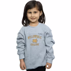 Disney - Sweat ONWARD WILLOWDALE COLLEGE - Fille (Gris chiné)