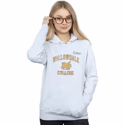 Disney - Sweat à capuche ONWARD WILLOWDALE COLLEGE - Femme (Gris chiné)