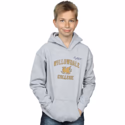 Disney - Sweat à capuche ONWARD WILLOWDALE COLLEGE - Garçon (Gris chiné)