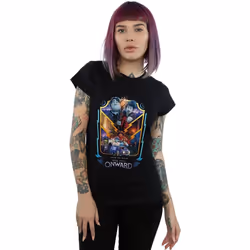 Disney - T-shirt ONWARD - Femme (Noir)