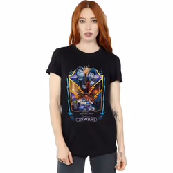 Disney - T-shirt ONWARD - Femme (Noir)
