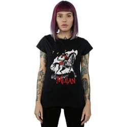 Disney - T-shirt STRIDE - Femme (Noir)