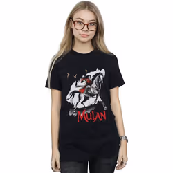 Disney - T-shirt STRIDE - Femme (Noir)