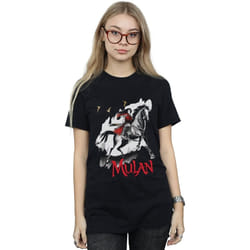 Disney - T-shirt STRIDE - Femme (Noir)