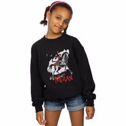 Disney - Sweat STRIDE - Fille (Noir)