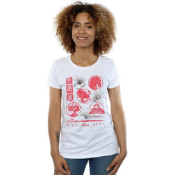 Disney - T-shirt - Femme (Blanc)