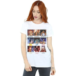 Star Wars - T-shirt SAGA - Femme (Blanc)