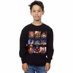 Star Wars - Sweat SAGA - Garçon (Noir)