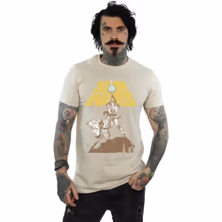 Star Wars - T-shirt REBELS - Homme (Sable)