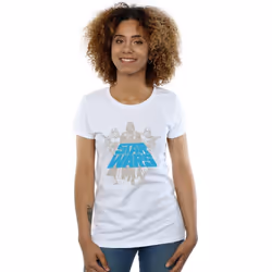 Star Wars - T-shirt EMPIRE - Femme (Blanc)