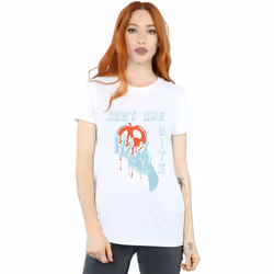 Disney - T-shirt JUST ONE BITE - Femme (Blanc)