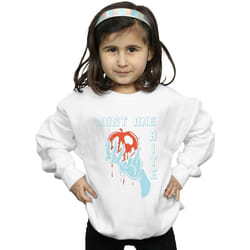 Disney - Sweat JUST ONE BITE - Fille (Blanc)