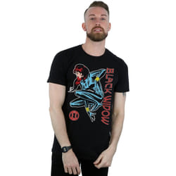 Marvel - T-shirt IN ACTION - Homme (Noir)