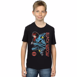 Marvel - T-shirt IN ACTION - Garçon (Noir)