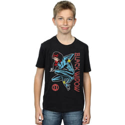 Marvel - T-shirt IN ACTION - Garçon (Noir)