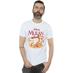 Disney - T-shirt DRAGON FIRE - Homme (Blanc)