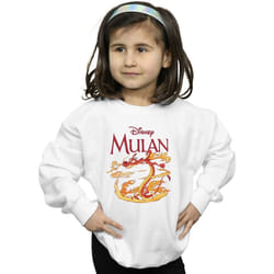 Disney - Sweat DRAGON FIRE - Fille (Blanc)