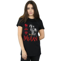 Disney - T-shirt - Femme (Noir)