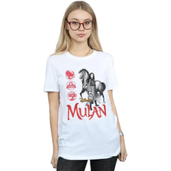 Disney - T-shirt - Femme (Blanc)