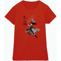 Disney - T-shirt - Femme (Rouge)
