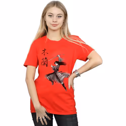 Disney - T-shirt - Femme (Rouge)