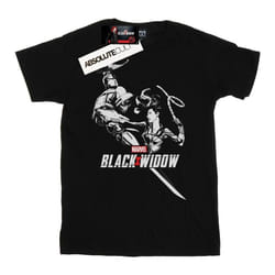 Marvel - T-shirt - Fille (Noir)