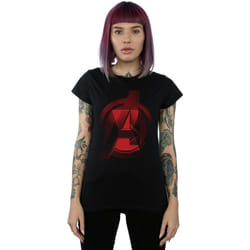 Marvel - T-shirt AVENGERS - Femme (Noir)