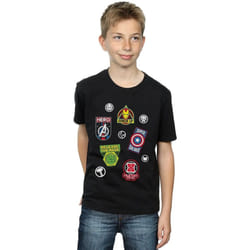 Marvel - T-shirt AVENGERS - Garçon (Noir)