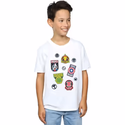Marvel - T-shirt AVENGERS - Garçon (Blanc)