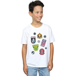 Marvel - T-shirt AVENGERS - Garçon (Blanc)