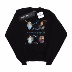 Disney - Sweat FROZEN CHANGE IS IN THE AIR - Garçon (Noir)