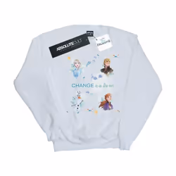 Disney - Sweat FROZEN CHANGE IS IN THE AIR - Garçon (Blanc)