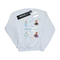 Disney - Sweat FROZEN CHANGE IS IN THE AIR - Garçon (Blanc)