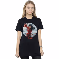 Disney - T-shirt - Femme (Noir)