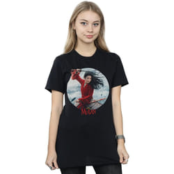 Disney - T-shirt - Femme (Noir)