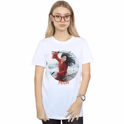 Disney - T-shirt - Femme (Blanc)